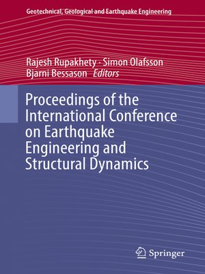 cover image of Proceedings of the International Conference on Earthquake Engineering and Structural Dynamics